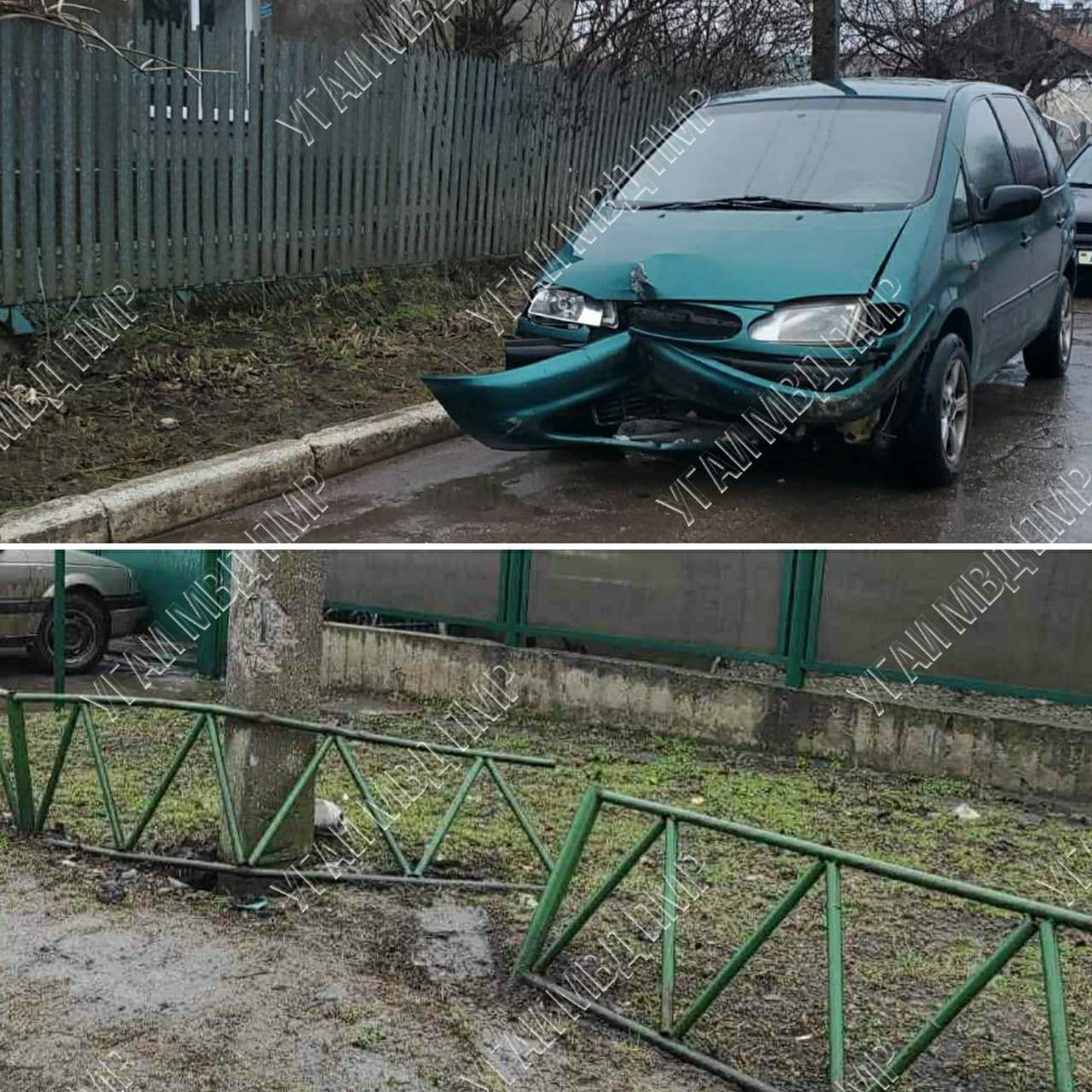 В Бендерах водитель, совершивший ДТП, хотел скрыться, но уснул