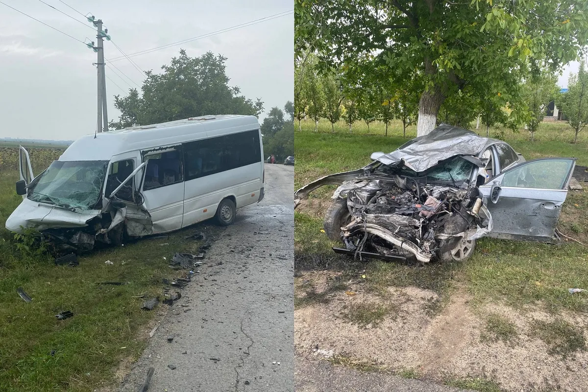 В Бричанском районе произошло ДТП с участием трех автомобилей