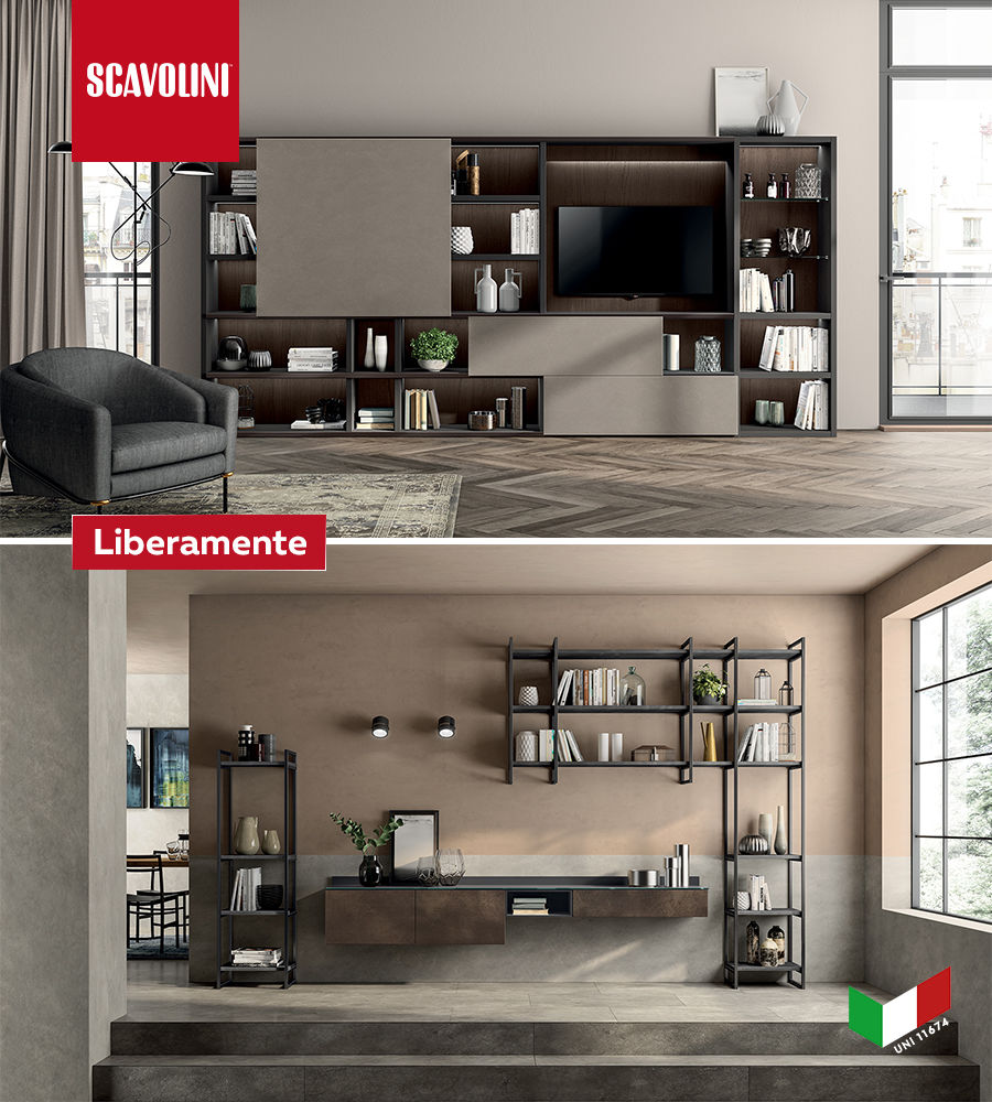 Scavolini: Гостинные Scavolini - итальянский вкус и качество