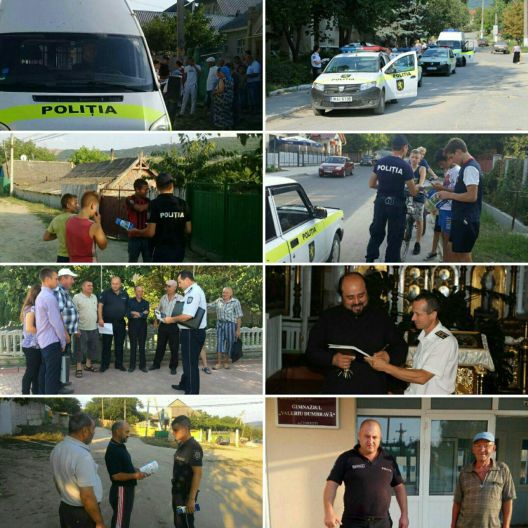 Polițiștii, mai aproape de oameni: Au mers și au vorbit cu oamenii din localitățile unde există cele mai multe probleme