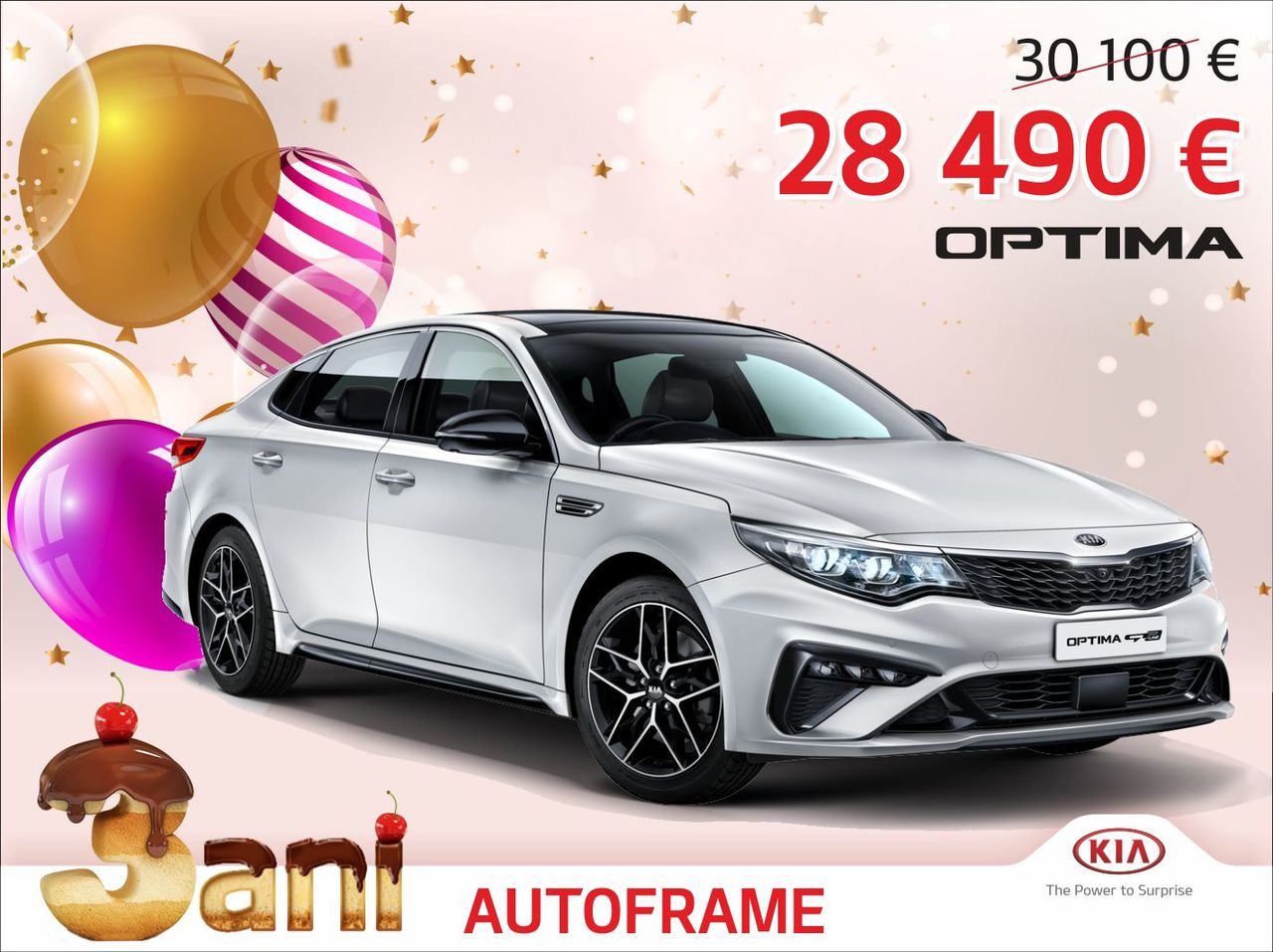KIA Moldova: День Рождения у нас - скидки вам ®