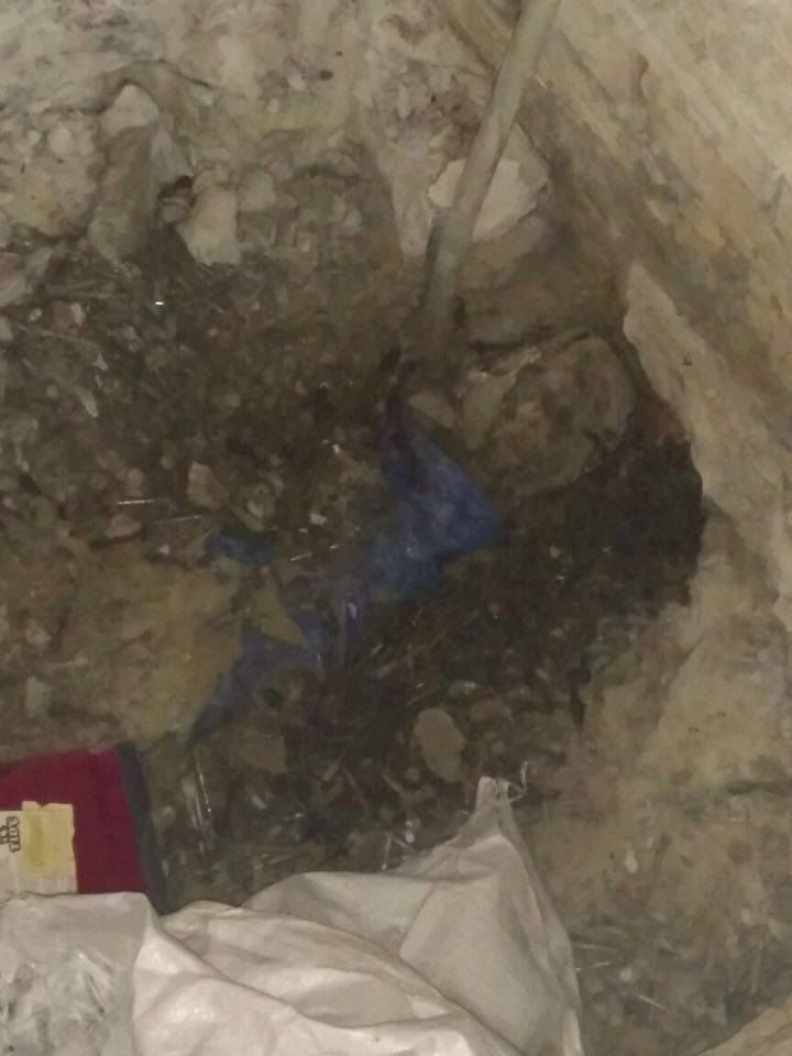 В Киеве убили мужчину и замуровали его тело в бетон