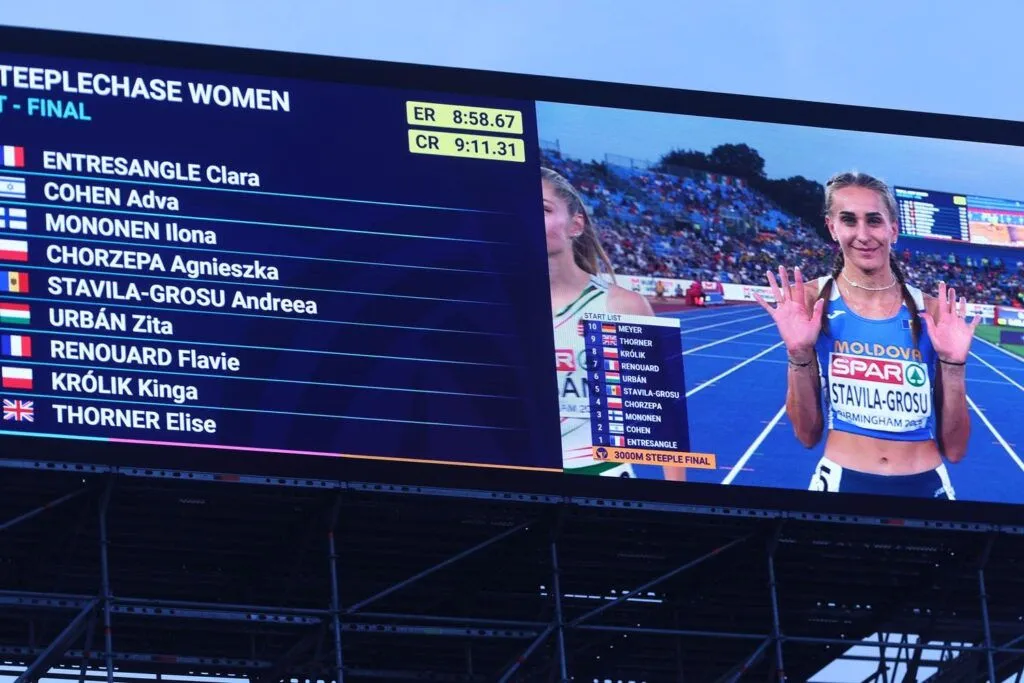Андрея Ставила-Гросу установила рекорд Молдовы на чемпионате Европы