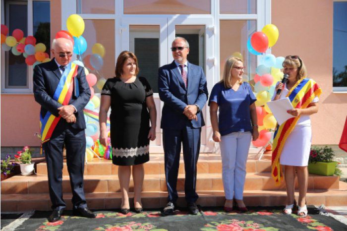 Детсад в молдавском селе отремонтировали из фондов правительства Румынии