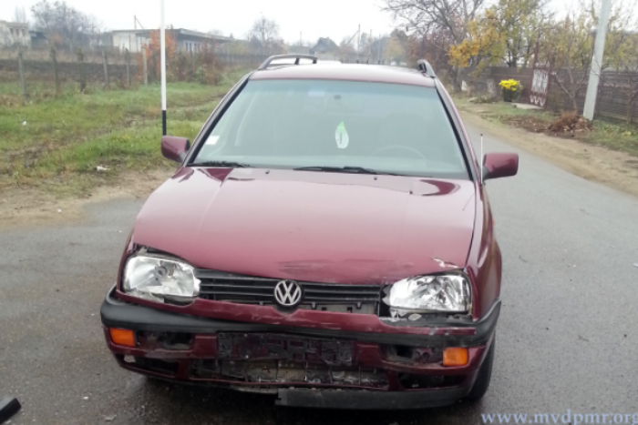 В Слободзее произошло ДТП с участием трёх автомобилей