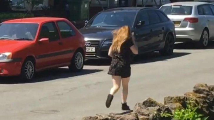 A aflat că iubitul ei o înşală şi s-a dus la el. Ce a urmat i-a şocat pe trecători