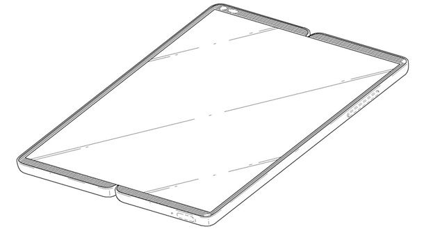 LG запатентовала складной смартфон-планшет