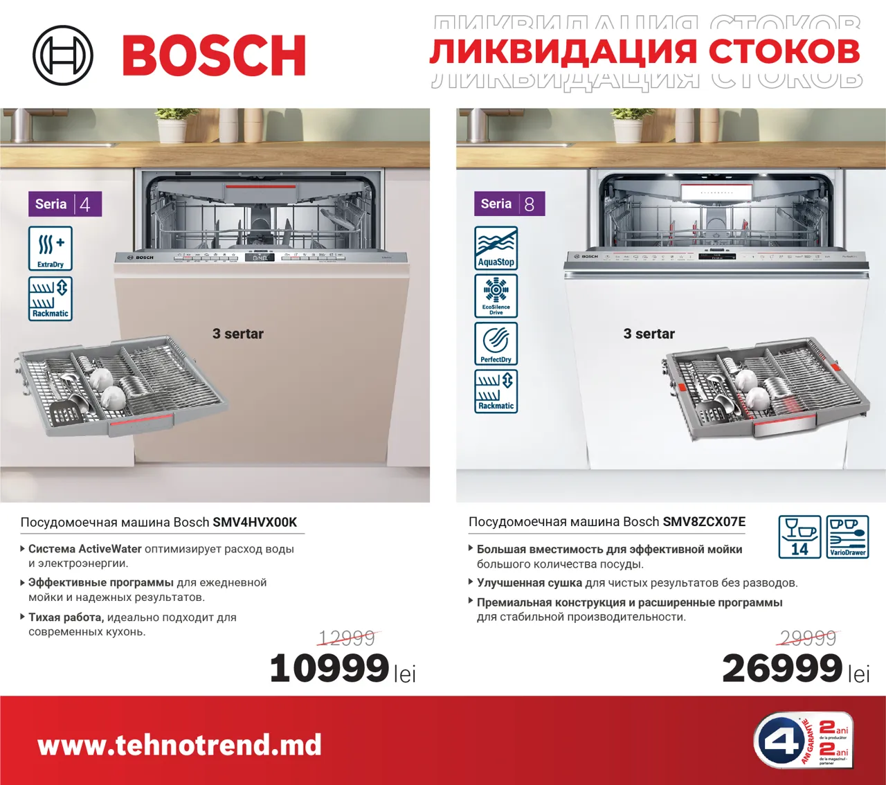 Bosch Store: Начни новый год с неповторимыми ценами. Скидки до -7000 леев