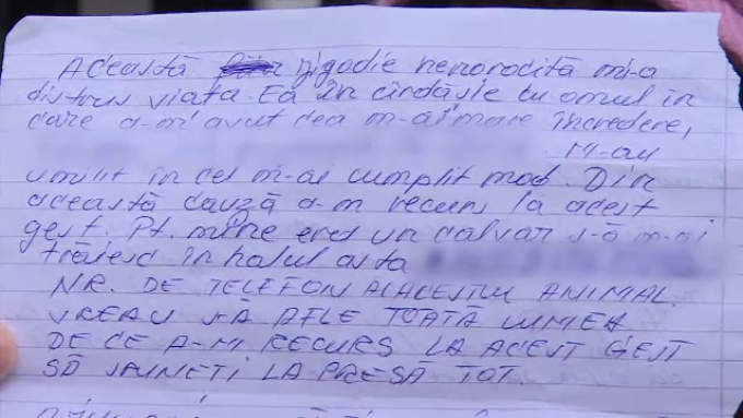 Infirmierul care a ucis-o pe iubita asistentă a scris două bilete de adio