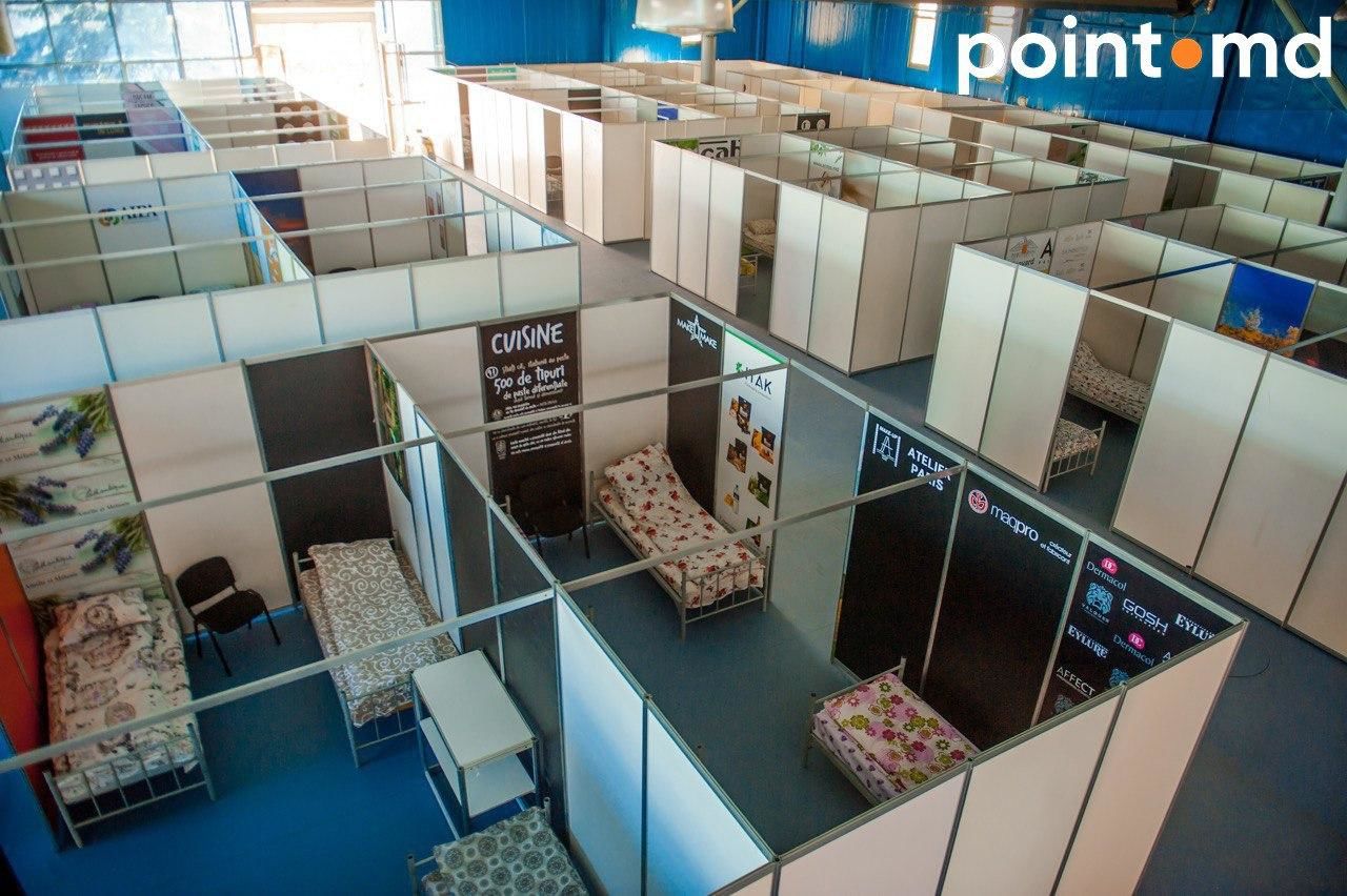 Центр приема пациентов с COVID-19 в Moldexpo готов на 90%