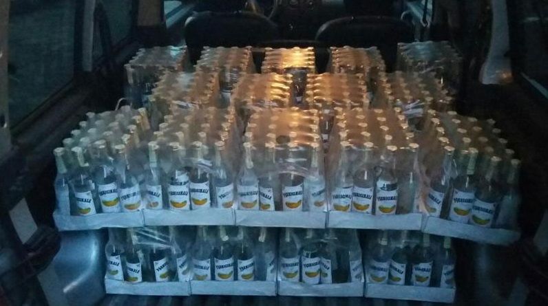 Правоохранители изъяли 540 бутылок алкоголя сомнительного производства