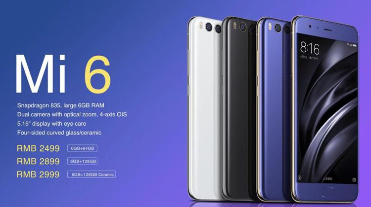 Xiaomi Mi6: Китайцы скрестили iPhone 7 Plus и Galaxy S8