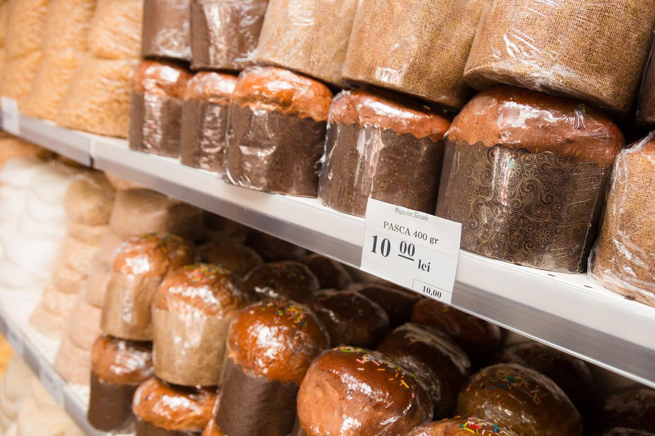 В социальных магазинах пасхальный кулич можно будет купить всего за 10 леев