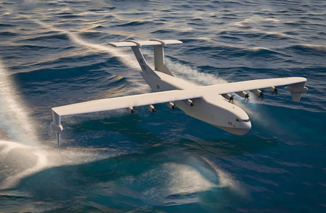 Американский экраноплан X-plane сможет перевозить 100 тонн груза