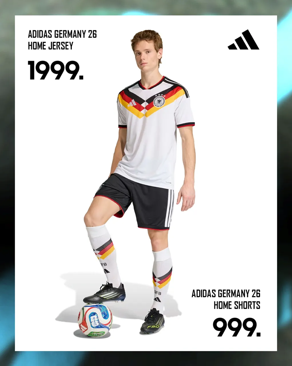 Adidas: Встречай FIFA World Cup 2026 в цветах любимой сборной