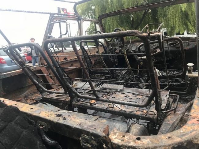 Стали известны подробности о сгоревшем на Буюканах автомобиле