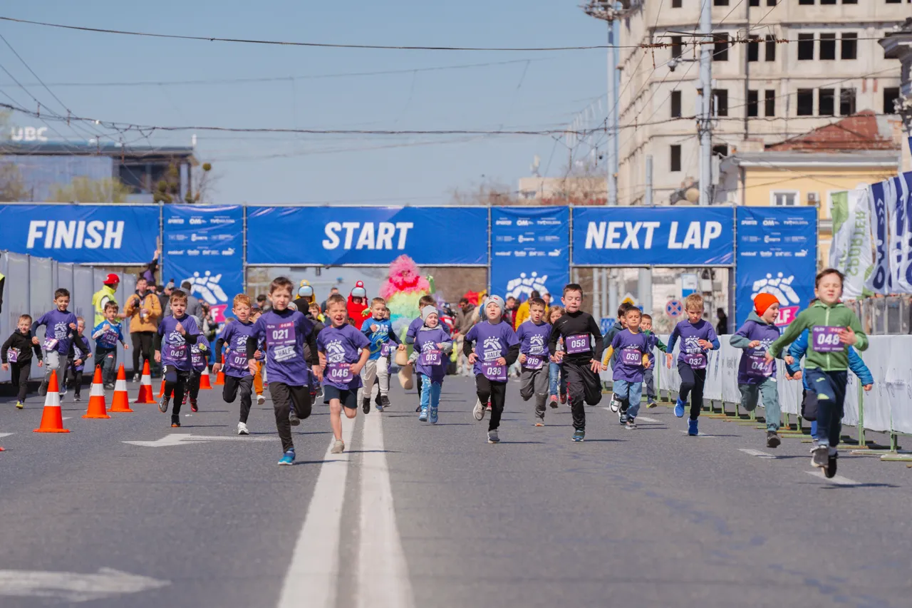 Kids Chisinau Half Marathon by OM открывает спортивный уикенд
