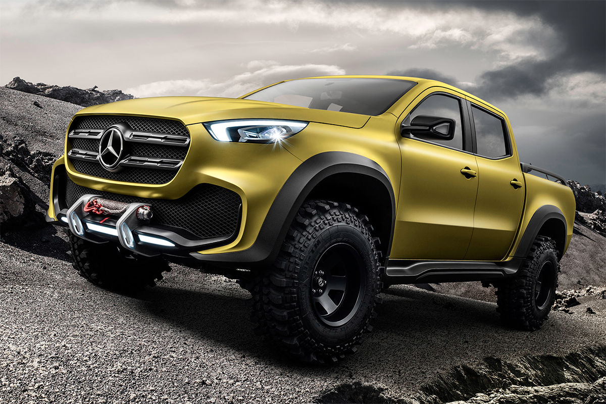 Mercedes представил первый пикап в своей истории