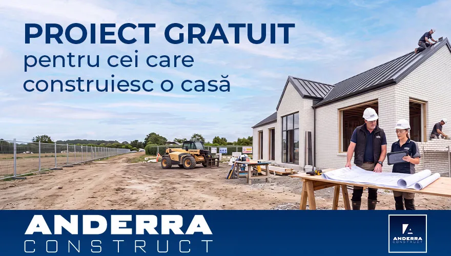 Anderra Construct: Proiect gratuit pentru cei care construiesc o casă
