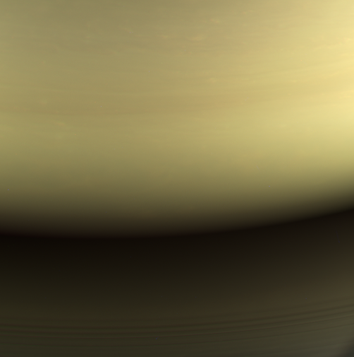 Cum arată noua casă a sondei Cassini. Ultima imagine realizată înainte de întreruperea transmisiunii către Pământ