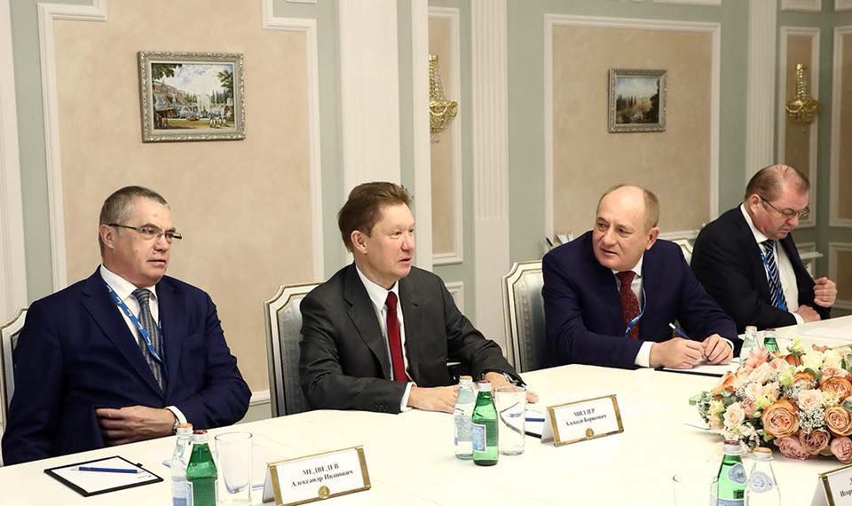 Додон обсудил вопрос поставок газа в Молдову с главой “Газпрома”