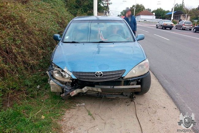 В пяти ДТП в Приднестровье повреждения получили 9 автомобилей