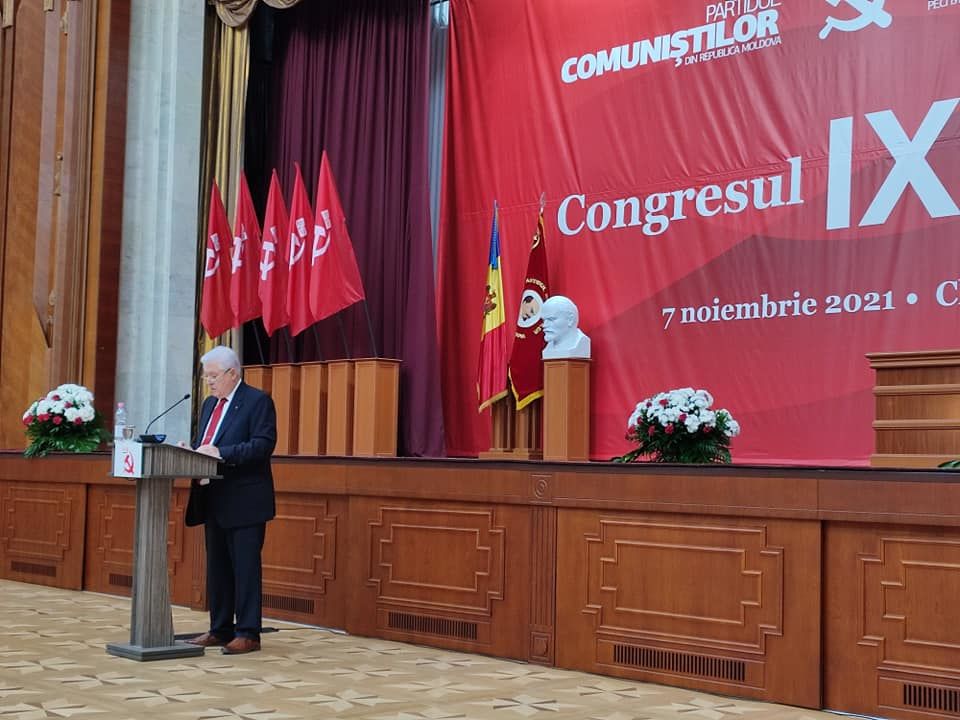 Владимир Воронин снова переизбран председателем ПКРМ