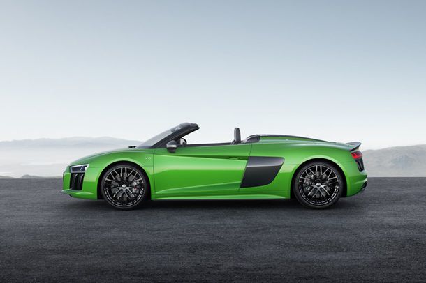 Audi показала свой самый мощный родстер