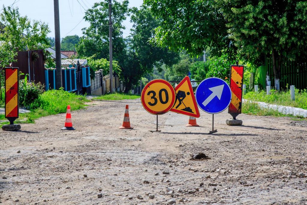В трёх микрорайонах Оргеева начался капитальный ремонт дорог