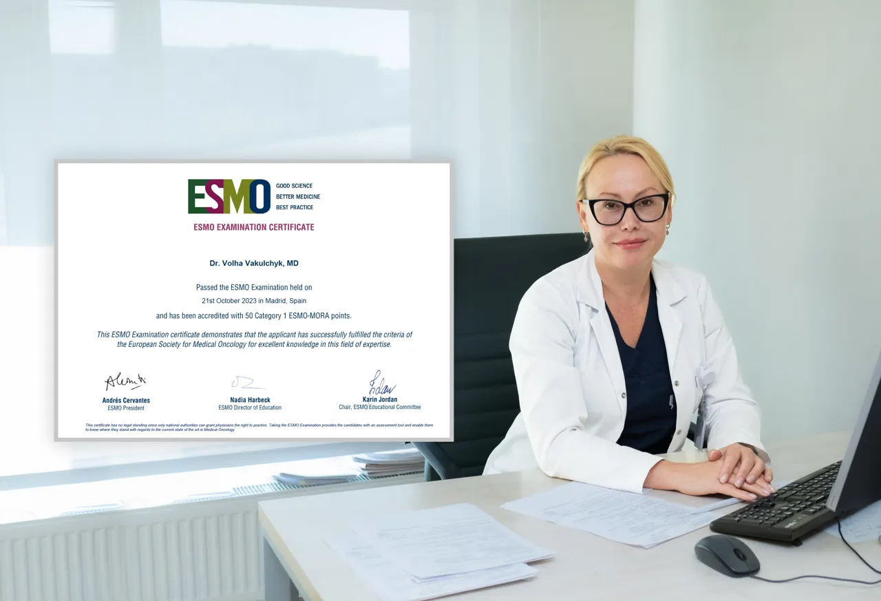 Medpark: Первый медицинский онколог в стране получил высшую международную аккредитацию (ESMO)