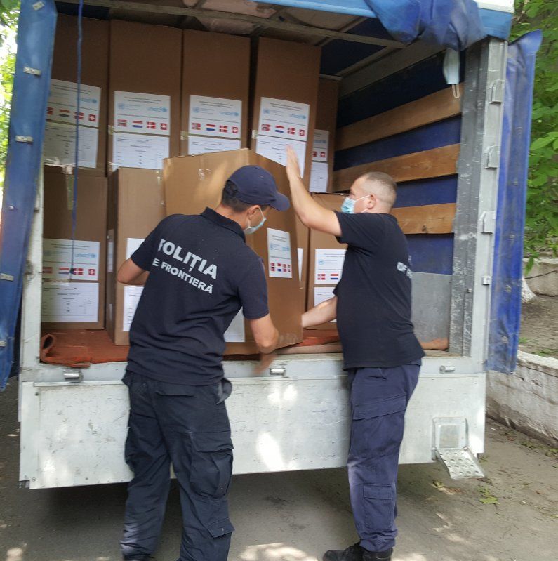 Пограничная полиция получила помощь от ООН для борьбы с COVID-19