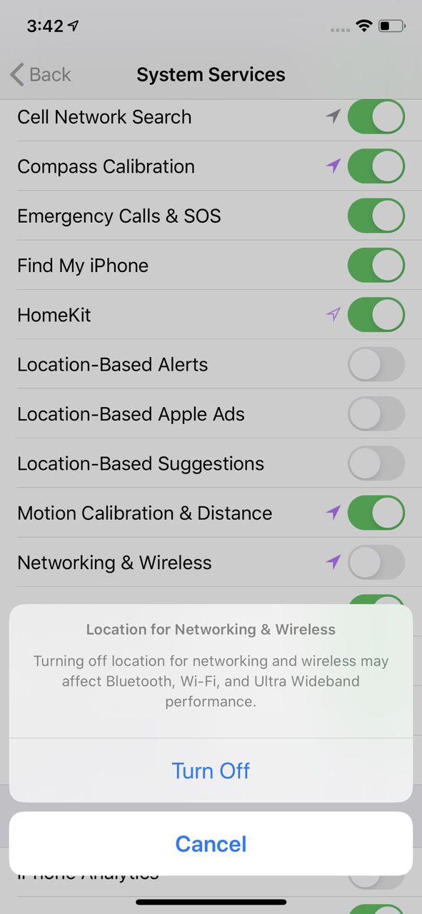 Apple позволит полностью отключить отслеживание местоположения в iPhone 11