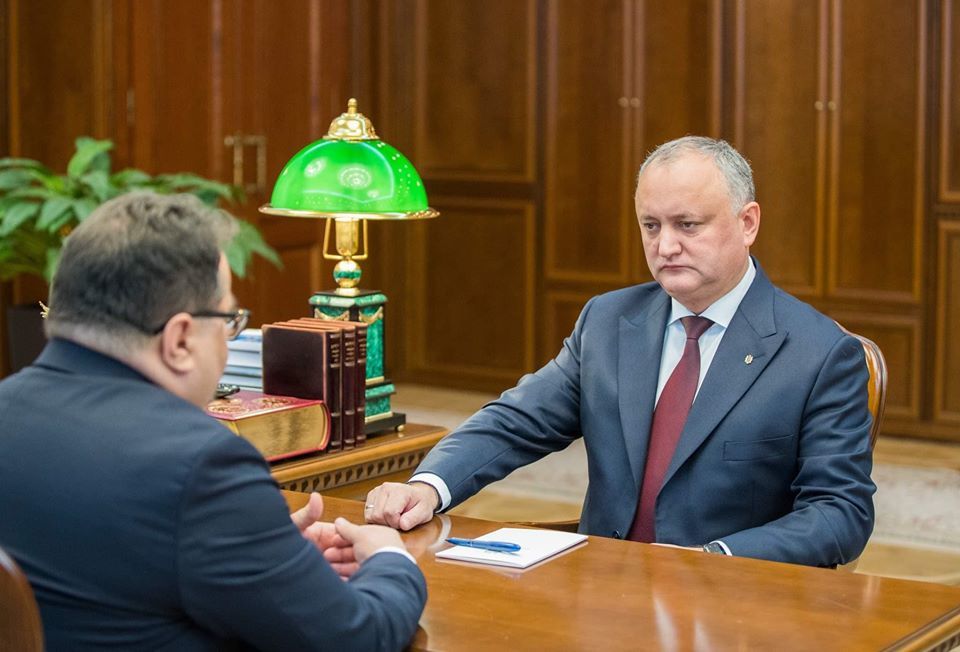 Додон обсудил с Михалко сложившуюся в стране внутриполитическую ситуацию