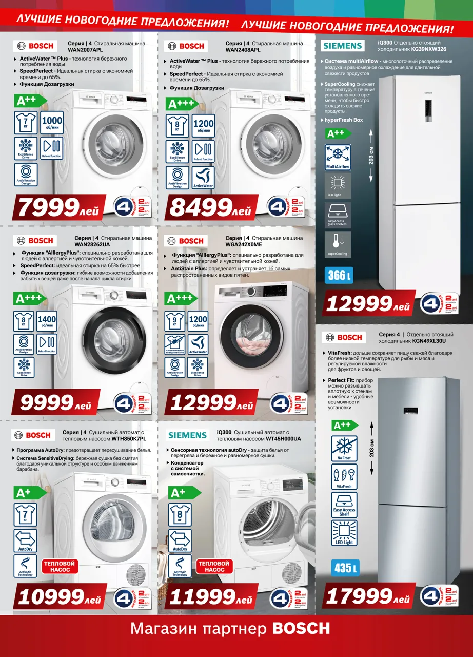 Bosch Siemens: Лучшие новогодние предложения