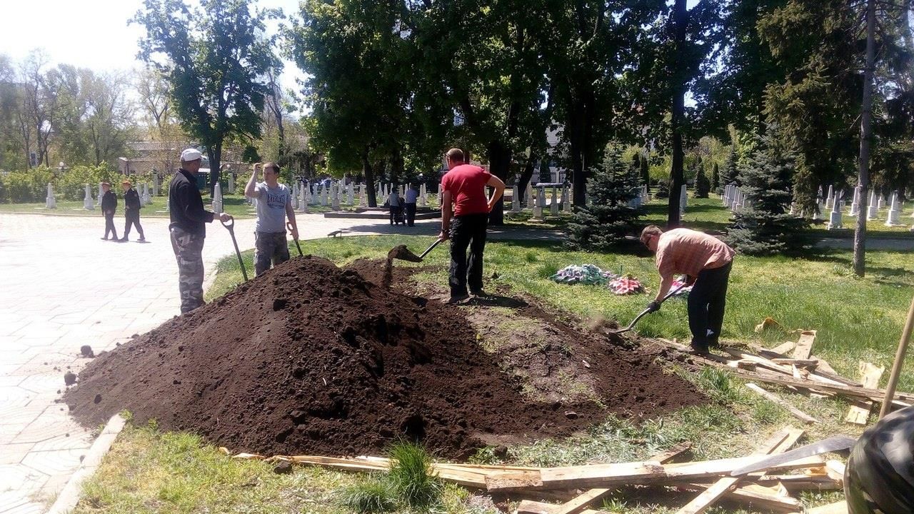 На мемориале «Вечность» обновили захоронение защитников Кишинева