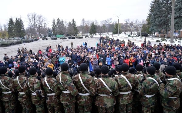 Ряды национальной армии пополнились 600 новобранцами