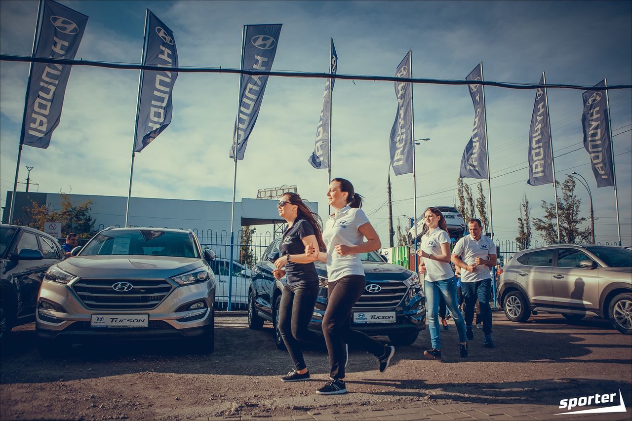 Команда Hyundai подготовилась к полумарафону
