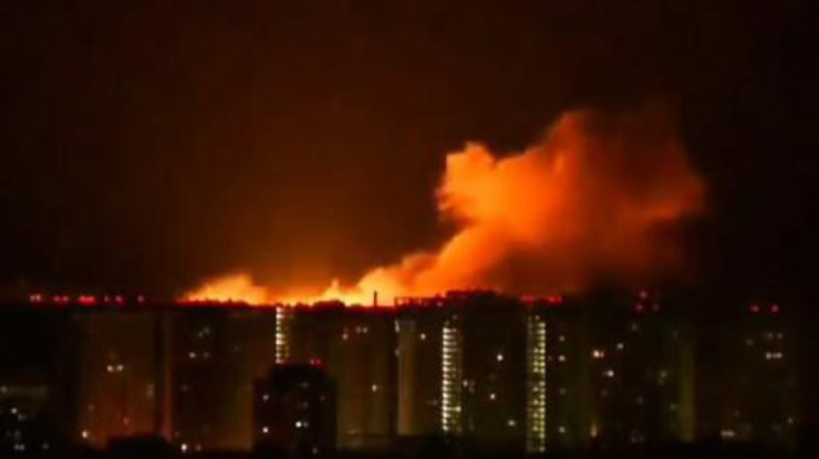 В Киеве прогремела серия мощнейших взрывов