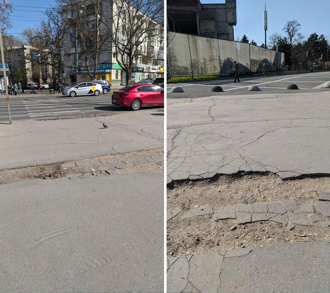 Кишиневцы призвали власти отремонтировать подходы к столичному парку "Долина роз"