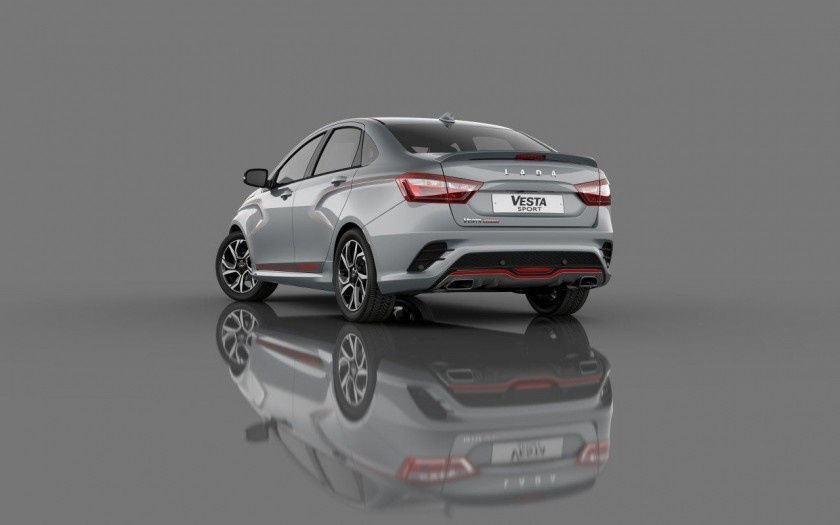 В Сети появились "живые" снимки спортивной версии Lada Vesta