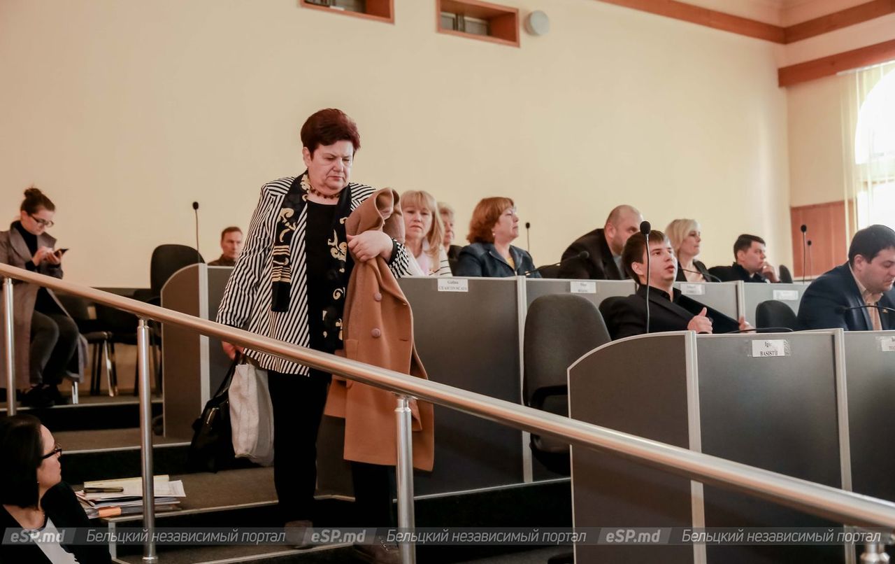 В Бельцах внезапно прервалось заседание муниципального Совета