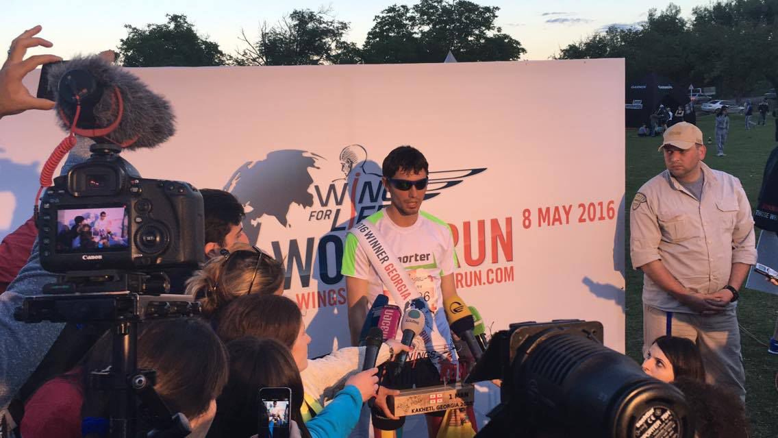 Тренер Sporter Run Ливиу Кроитору стал победителем забега World Run в Грузии