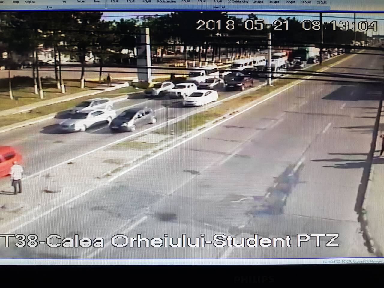Служба InfoTrafic сообщила об улицах Кишинева с затрудненным движением