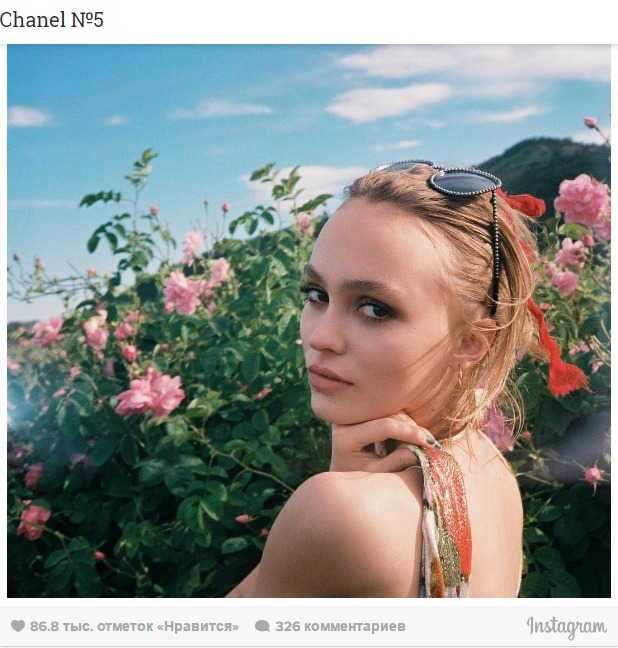 Дочь Джонни Деппа стала лицом Chanel №5