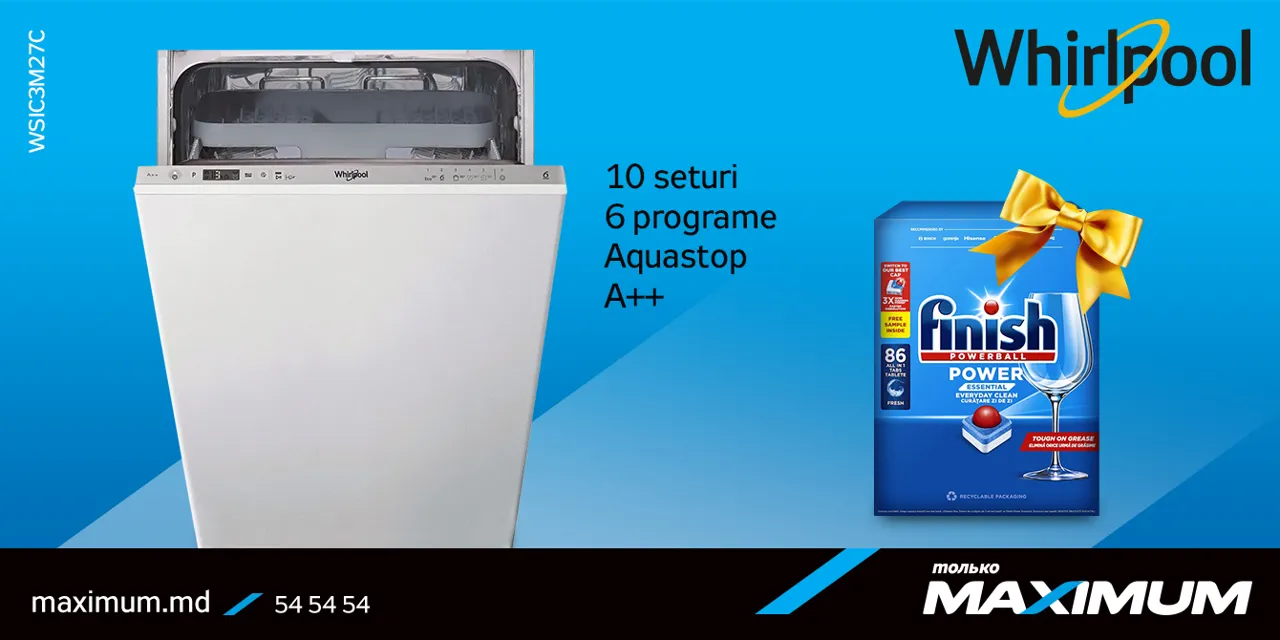 Maximum: Полезные подарки к технике Whirlpool и Indesit