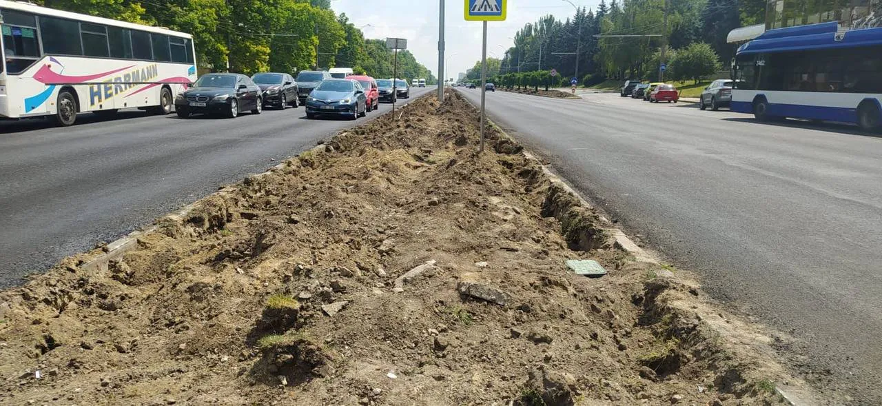 На Ботанике начался монтаж автоматизированной системы полива