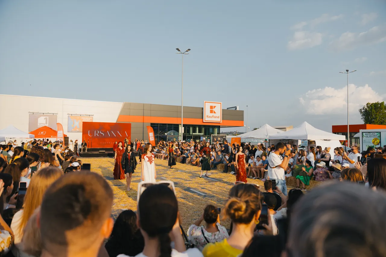 В Kaufland в Комрате прошел Fashion & Music Evening