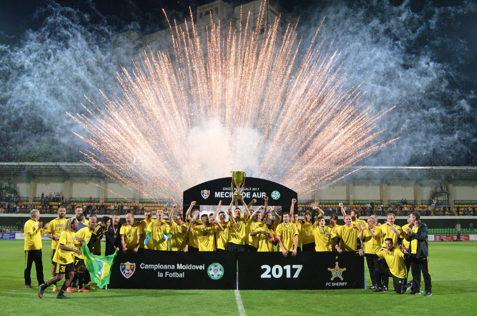 Тираспольский "Шериф" в 15-й раз стал чемпионом Молдовы по футболу