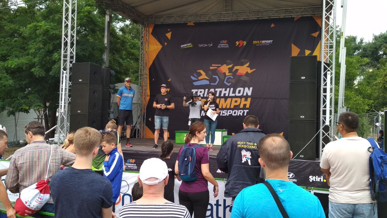 Впервые в Молдове прошел детский чемпионат по триатлону Kids Triathlon Triumph