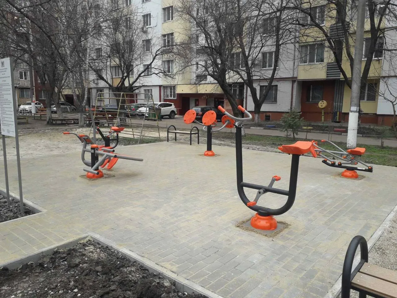 В Кишиневе открылась новая фитнес-площадка
